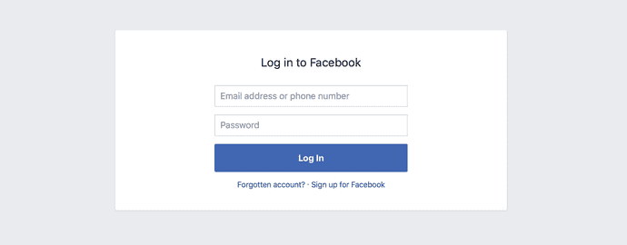 Login Form