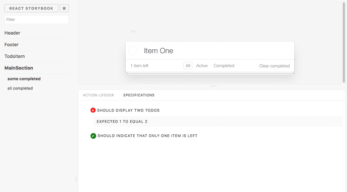 Storybook Specs Addon